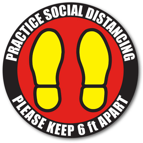 AirTrack Anti-Slip Floor and Wall Barcode Label