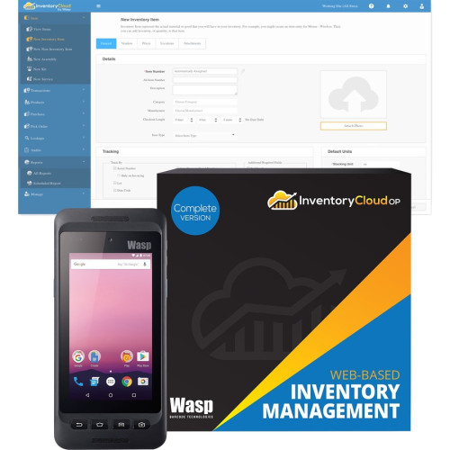 Wasp InventoryCloudOP Complete Software