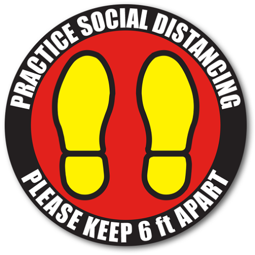 AirTrack Anti-Slip Floor and Wall Barcode Label