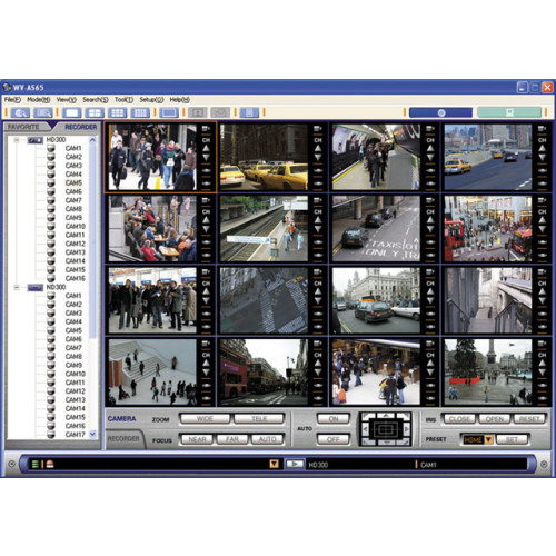Panasonic WV-AS65 CCTV Camera Software