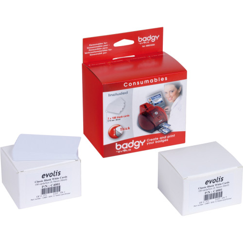 Evolis Badgy200 Plastic ID Card
