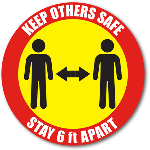 AirTrack Anti-Slip Floor and Wall Barcode Label