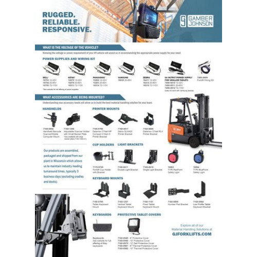 Gamber-Johnson Material Handling Lighting